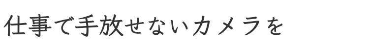 大切なデジカメ